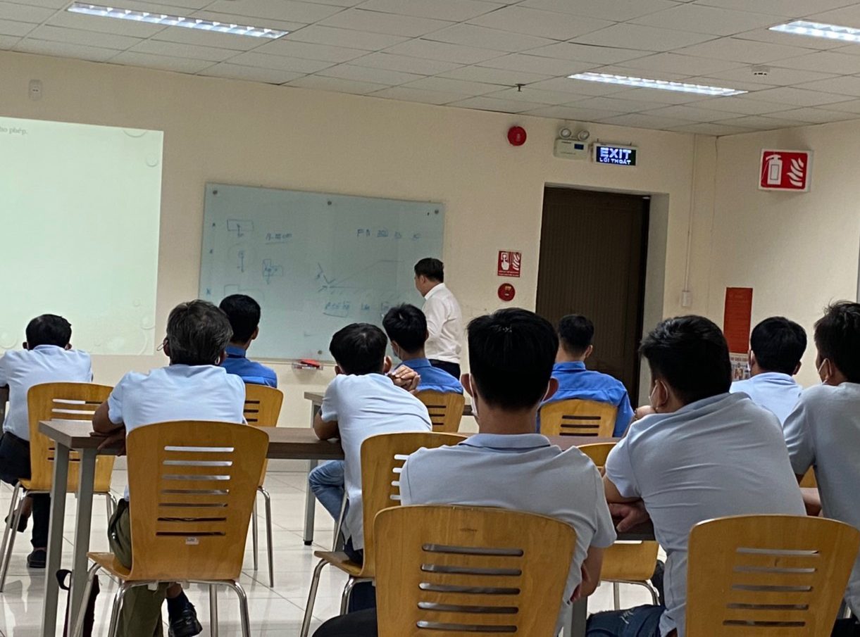 Đào tạo vận hành nồi hơi tại kiểm định và đào tạo nghiệp vụ 3 gồm các bước nào?