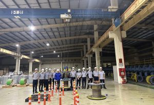 Đào tạo an toàn vận hành thiết bị nâng tại nhà máy Toyo Rope ( KCN Vsip 2 )