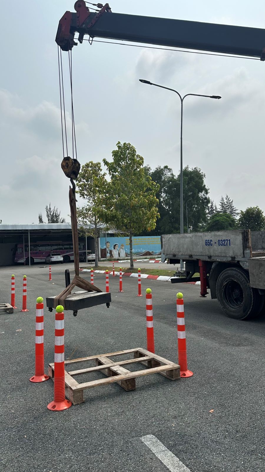 Khóa đào tạo an toàn cầu trục tại Tân Uyên