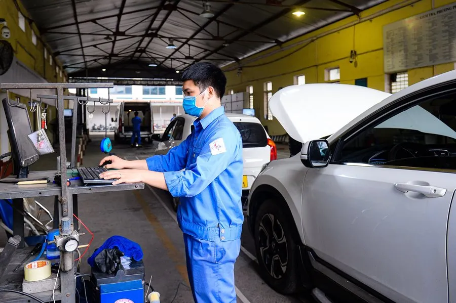 quy trình kiểm định xe chuyên dùng