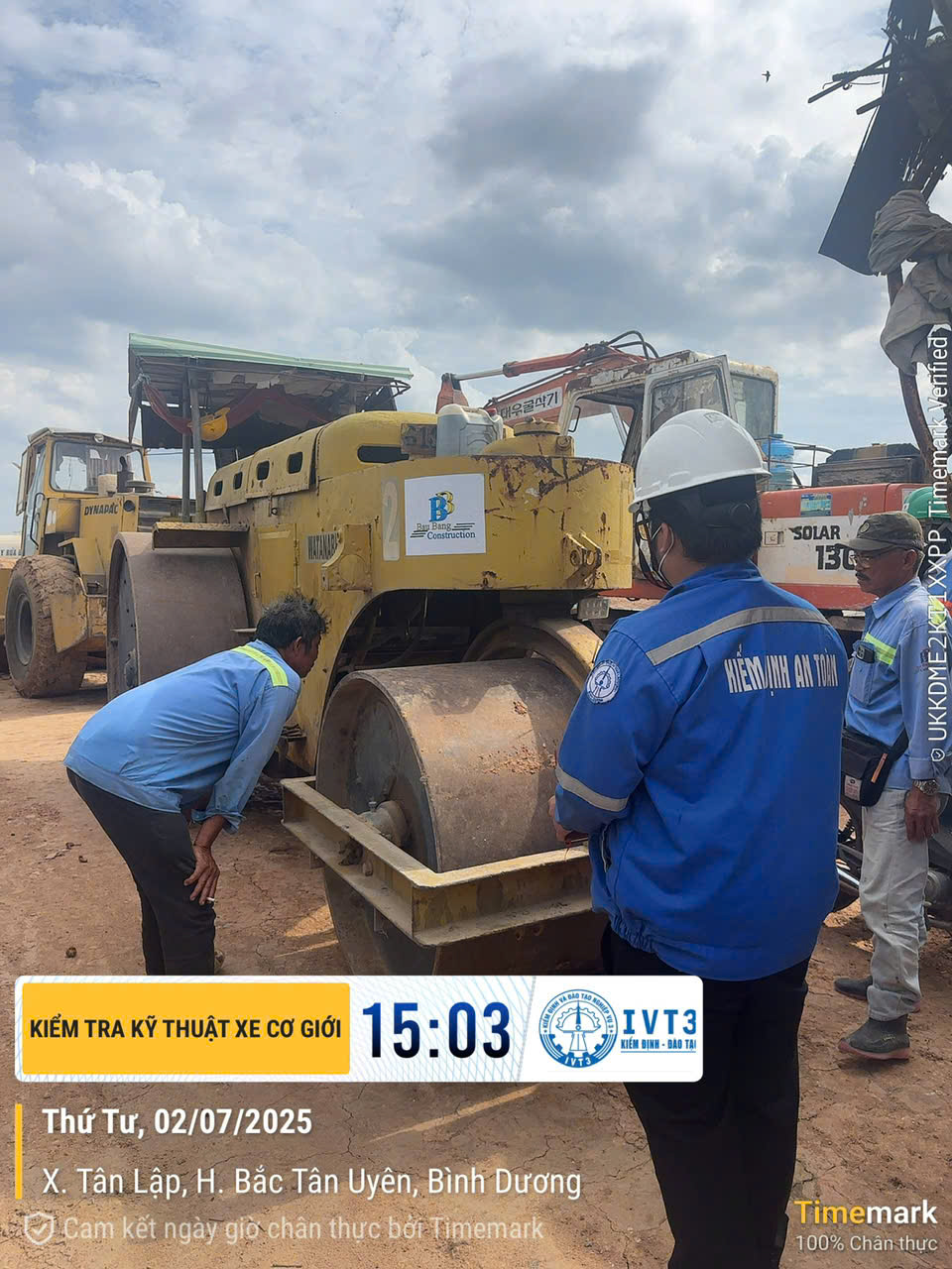 Kiểm định máy xếp dỡ