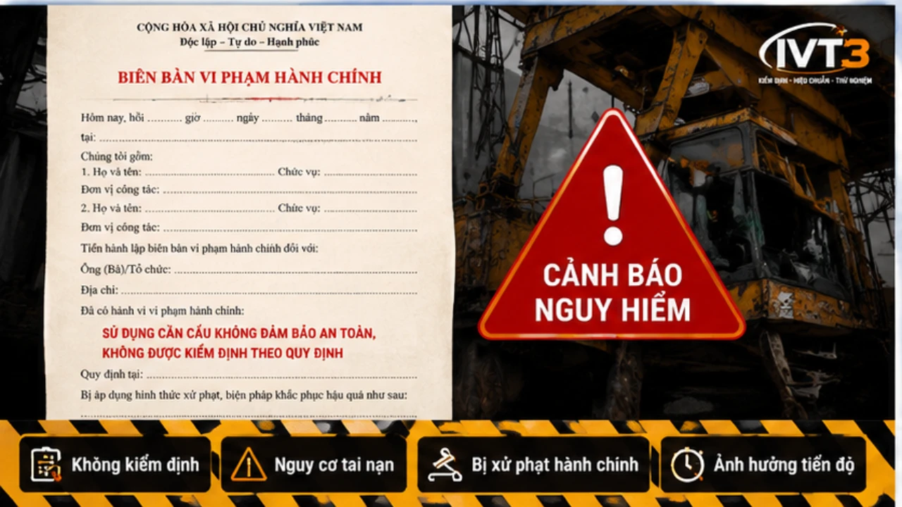 Bảng tóm tắt chu kỳ cần cẩu bao lâu kiểm định 1 lần theo quy định pháp luật hiện hành Bảng tóm tắt chu kỳ cần cẩu bao lâu kiểm định 1 lần theo quy định pháp luật hiện hành