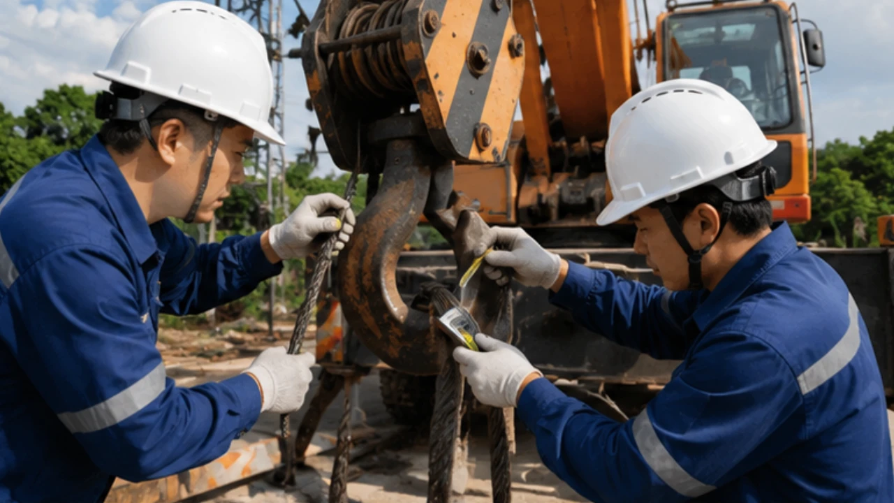 Bước cấp giấy chứng nhận – bước cuối cùng trong quy trình kiểm định cần cẩu của IVT3 Bước cấp giấy chứng nhận – bước cuối cùng trong quy trình kiểm định cần cẩu của IVT3